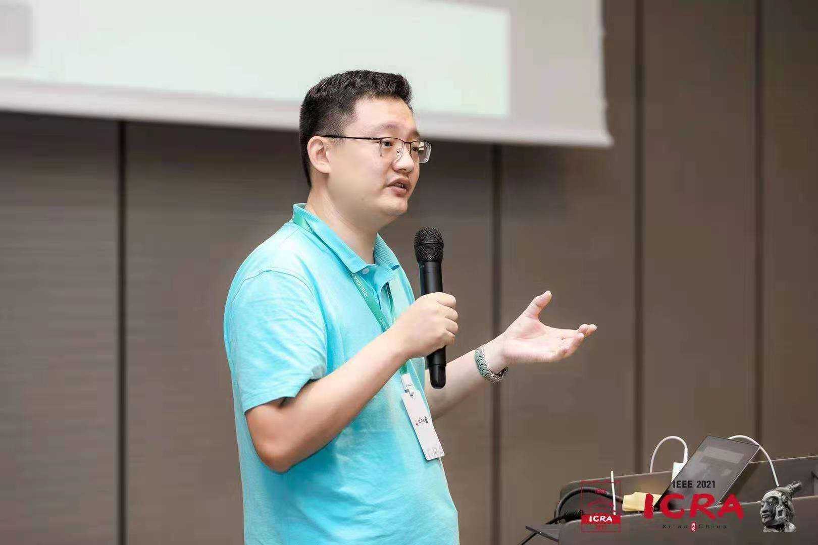 Ming Delivered Keynote Speech on ICRA 2021