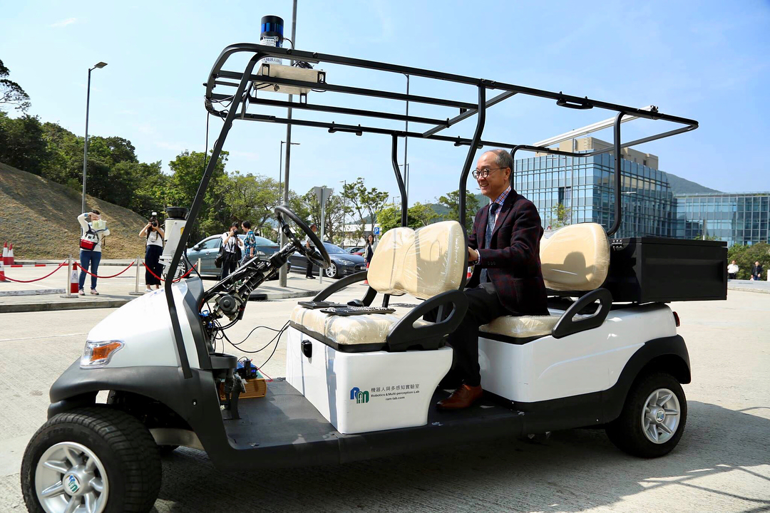 HKUST President Prof. Tony Chan at HKUST RI Robotics Day 